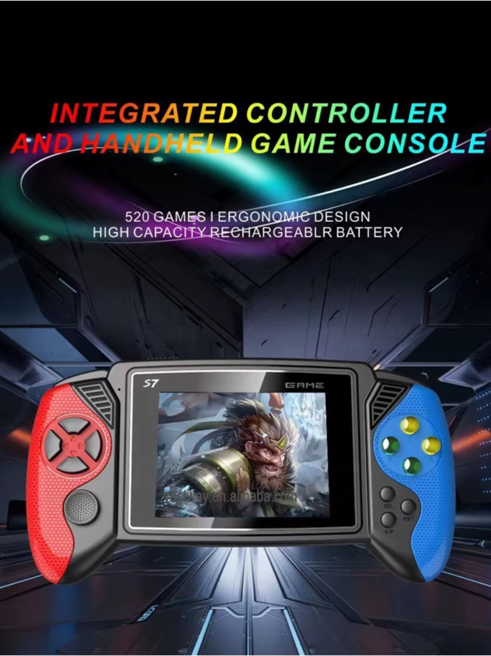 Controller Game Box Handheld Console - Picture 3 of 11